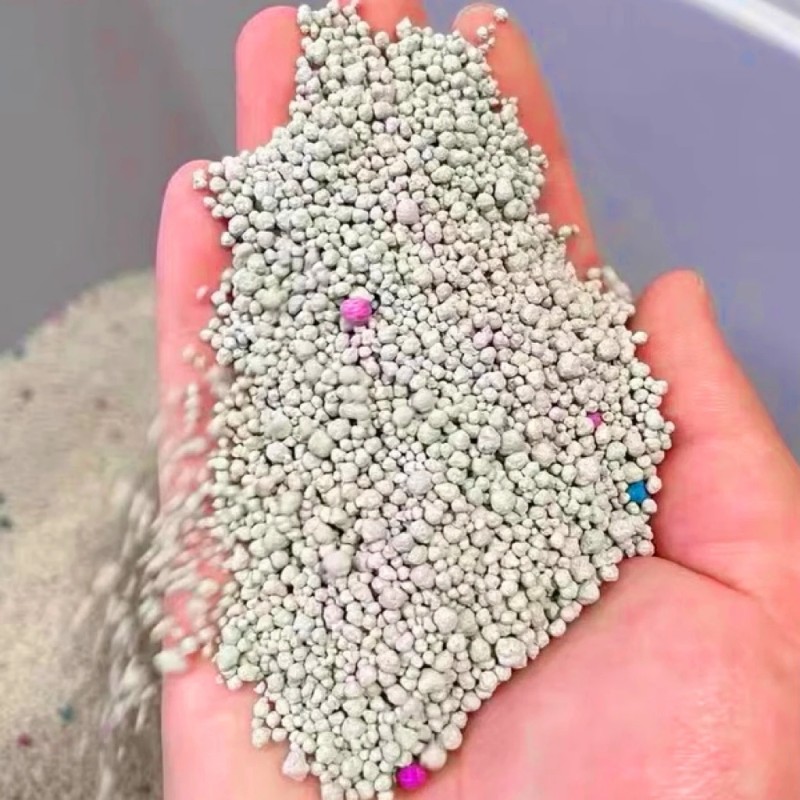 Hot Selling 4kg Natural Sodium Bentonite Cat Litter Fast Clumping Dust-Free Eco-Friendly Crushed Ore Broken Cat Mat