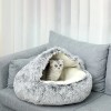 High Quality Custom Large Cave Sofa Round Cat Dog Bed Pet Furniture