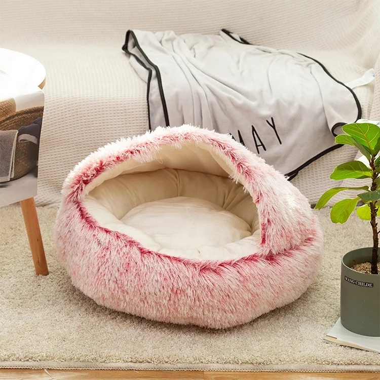 High Quality Custom Large Cave Sofa Round Cat Dog Bed Pet Furniture