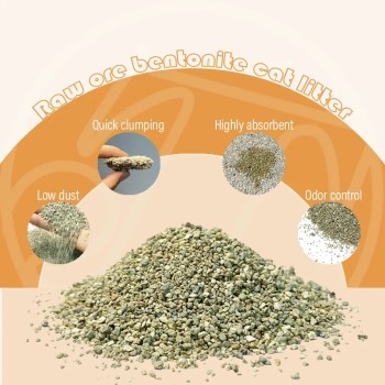 Factory Supply Oem High Water Absorption Quick Clumping Bentonite Broken Cat Litter Pet Product Dust Free Natural Bulk Cat Sand